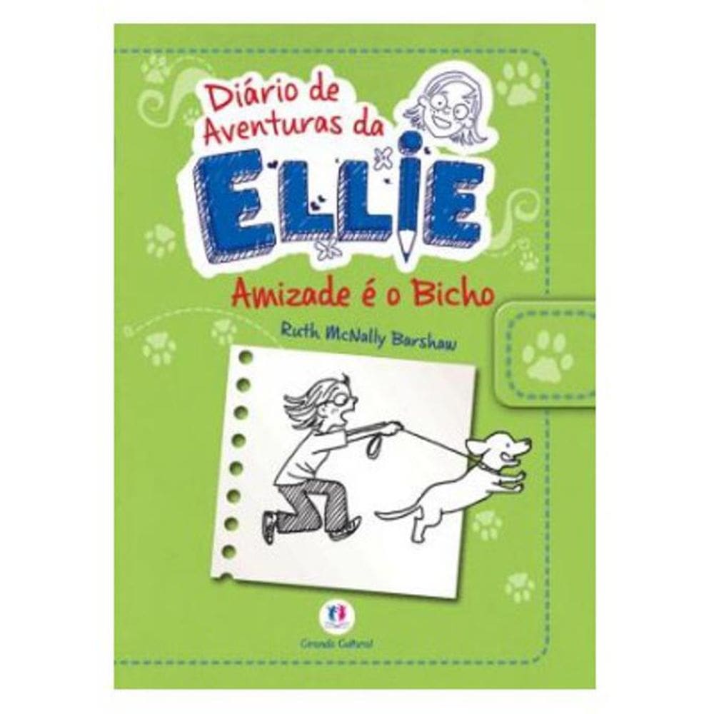 Livro Diário De Aventuras Da Ellie - Amizade É O Bicho