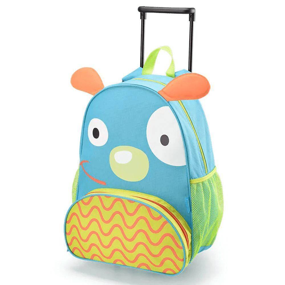 Mochila Infantil Com Rodinhas Cachorro