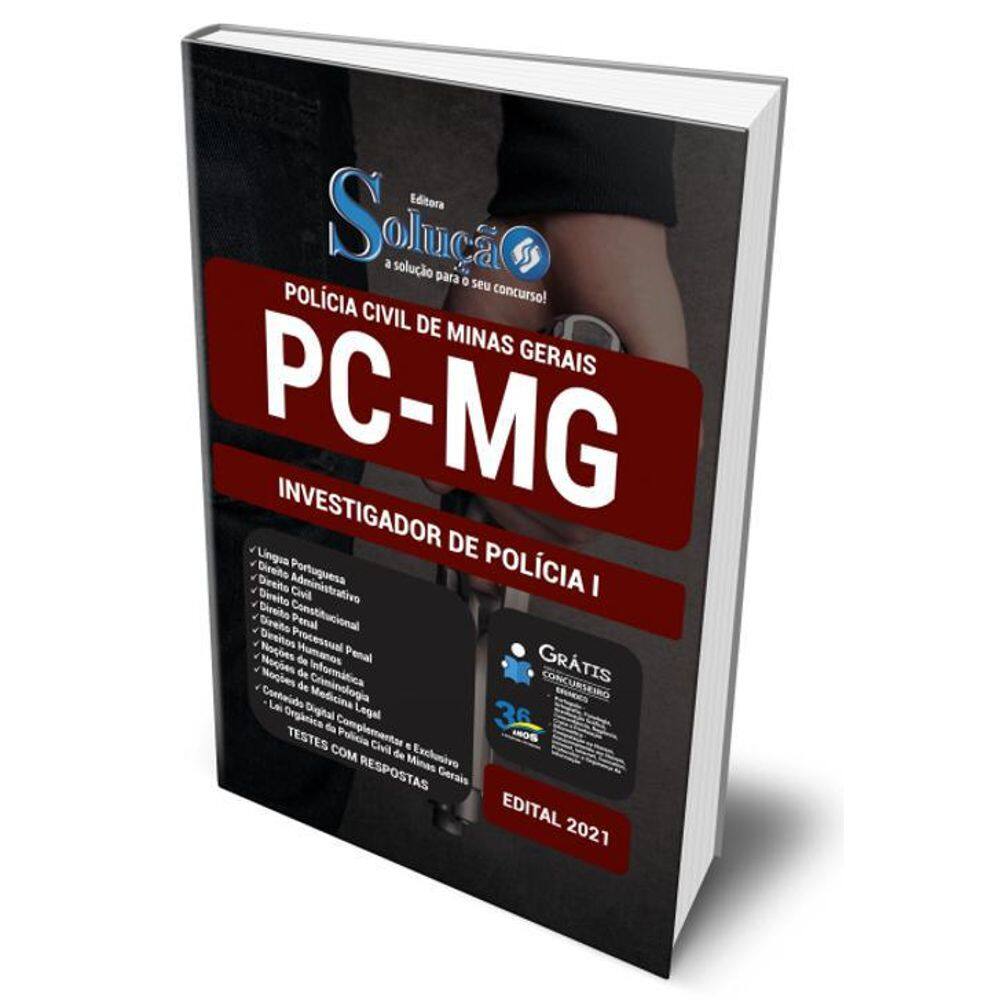 Apostila Pc Mg - Investigador De Polícia 1
