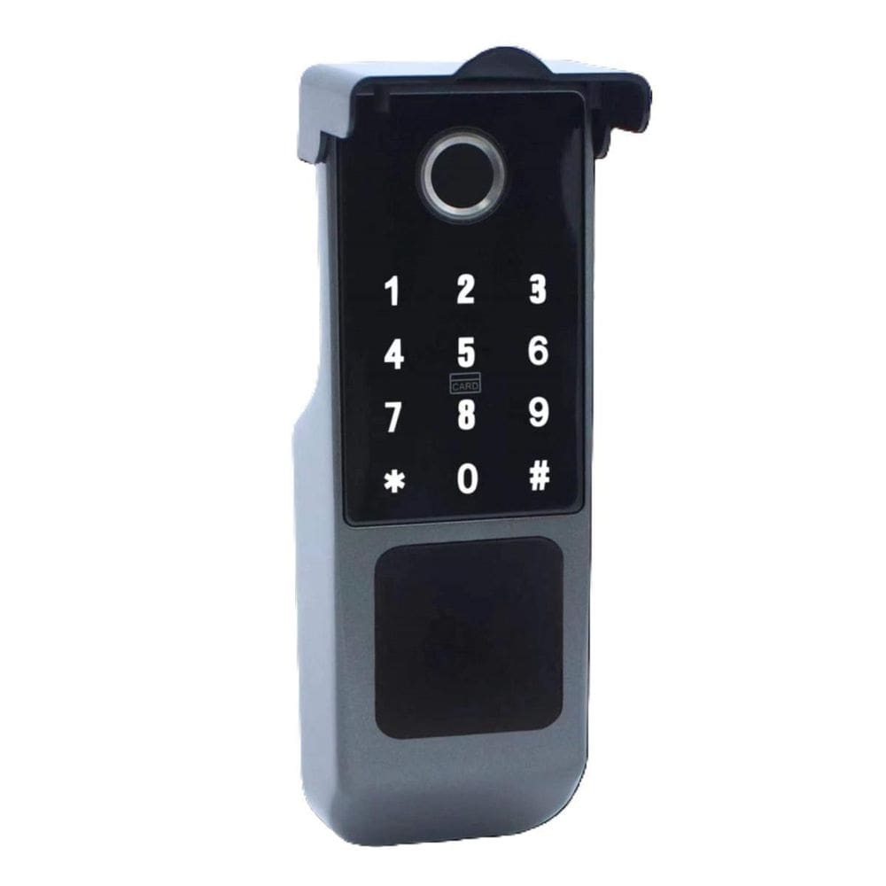 Fechadura Eletrônica Com Sensor Biométrico A Prova D`Agua