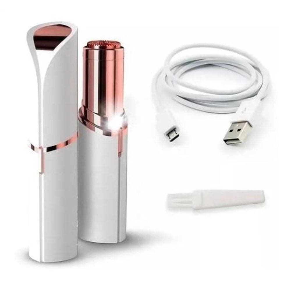 Depilador Eletrico Usb Batom Recarregável