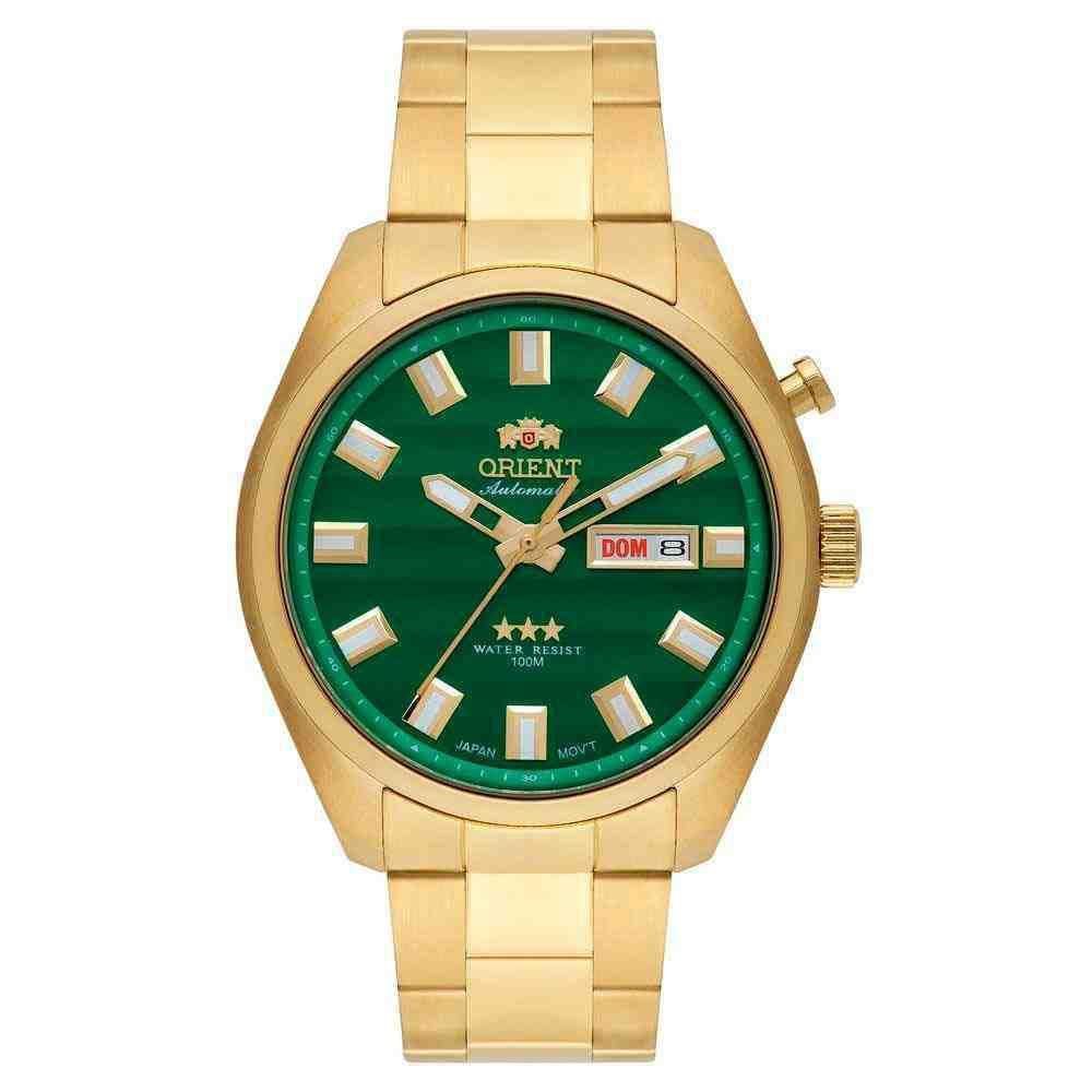 Relógio Masculino Orient Automático 469Gp076 E1Kx Verde