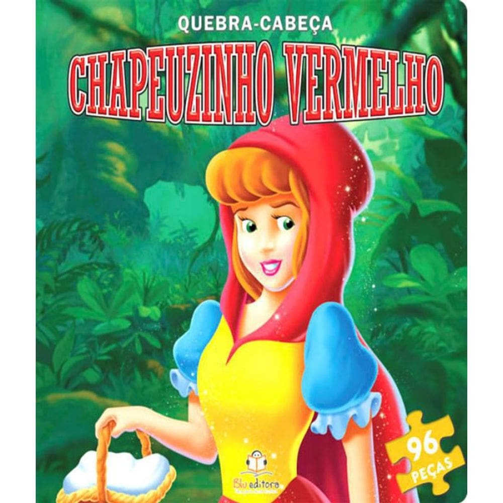 Livro Livro Quebra-Cabeca Grande - Chapeuzinho Vermelho