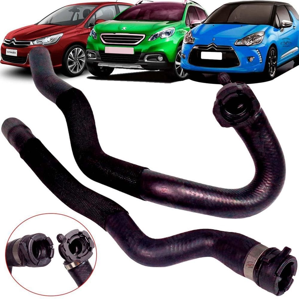 Kit Mangueira Entrada Saida Ar Quente Peugeot 3008 308 2008