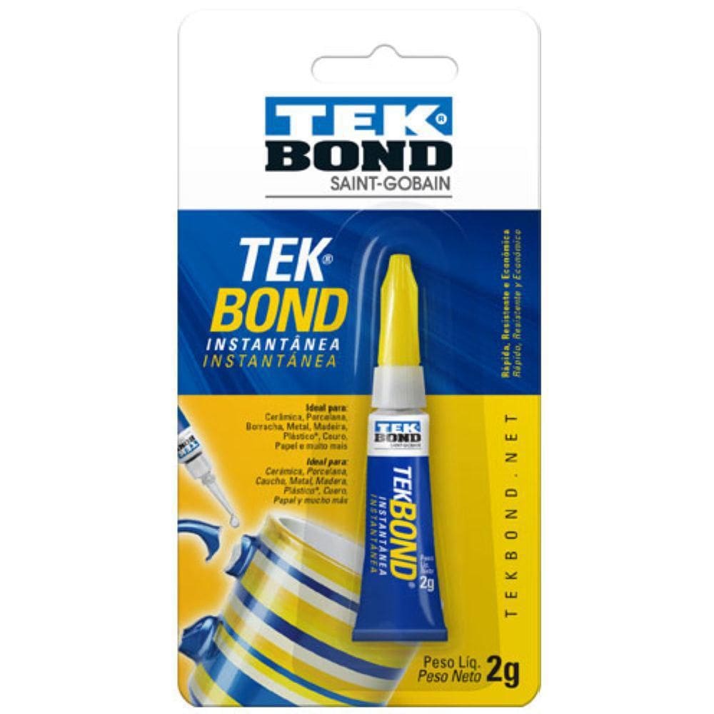 Cola Instantânea Super 2G Tekbond