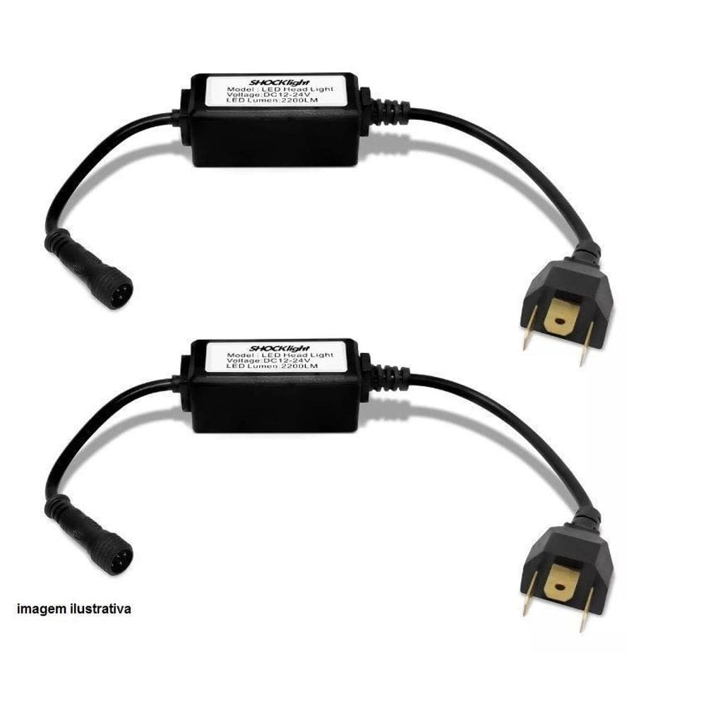 Kit Lâmpada Super Led H7 32W 6000K 12 Ou 24V Head Light