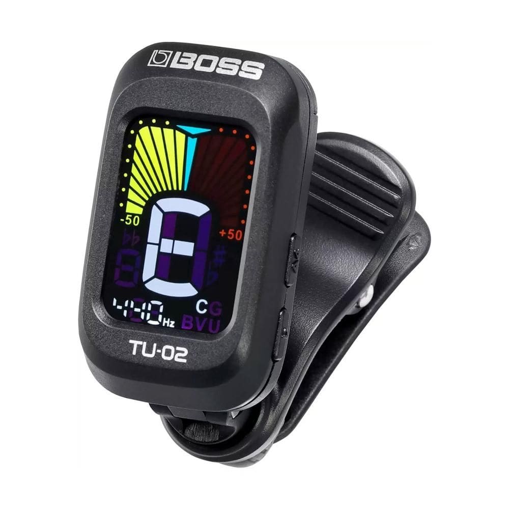 Afinador Cromatico Clip Tu 02 Boss