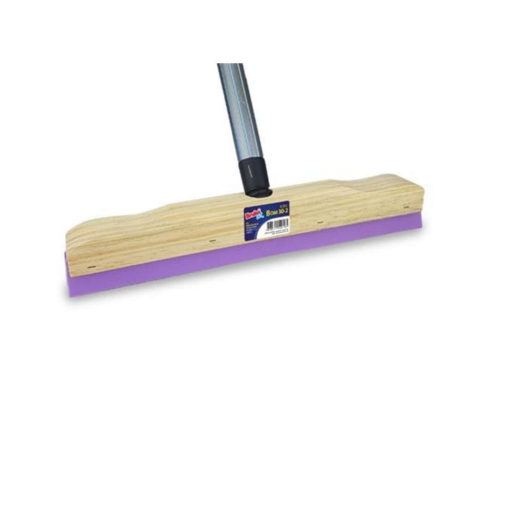 Rodo De Madeira 30 Cm Duplo Eva Sem Cabo