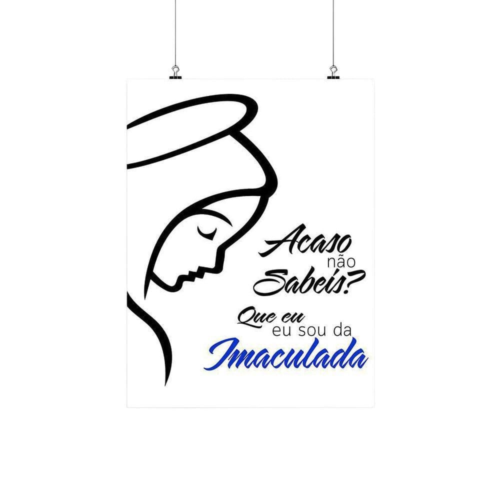 Placa Decorativa Da Imaculada Conceição 20X30Cm