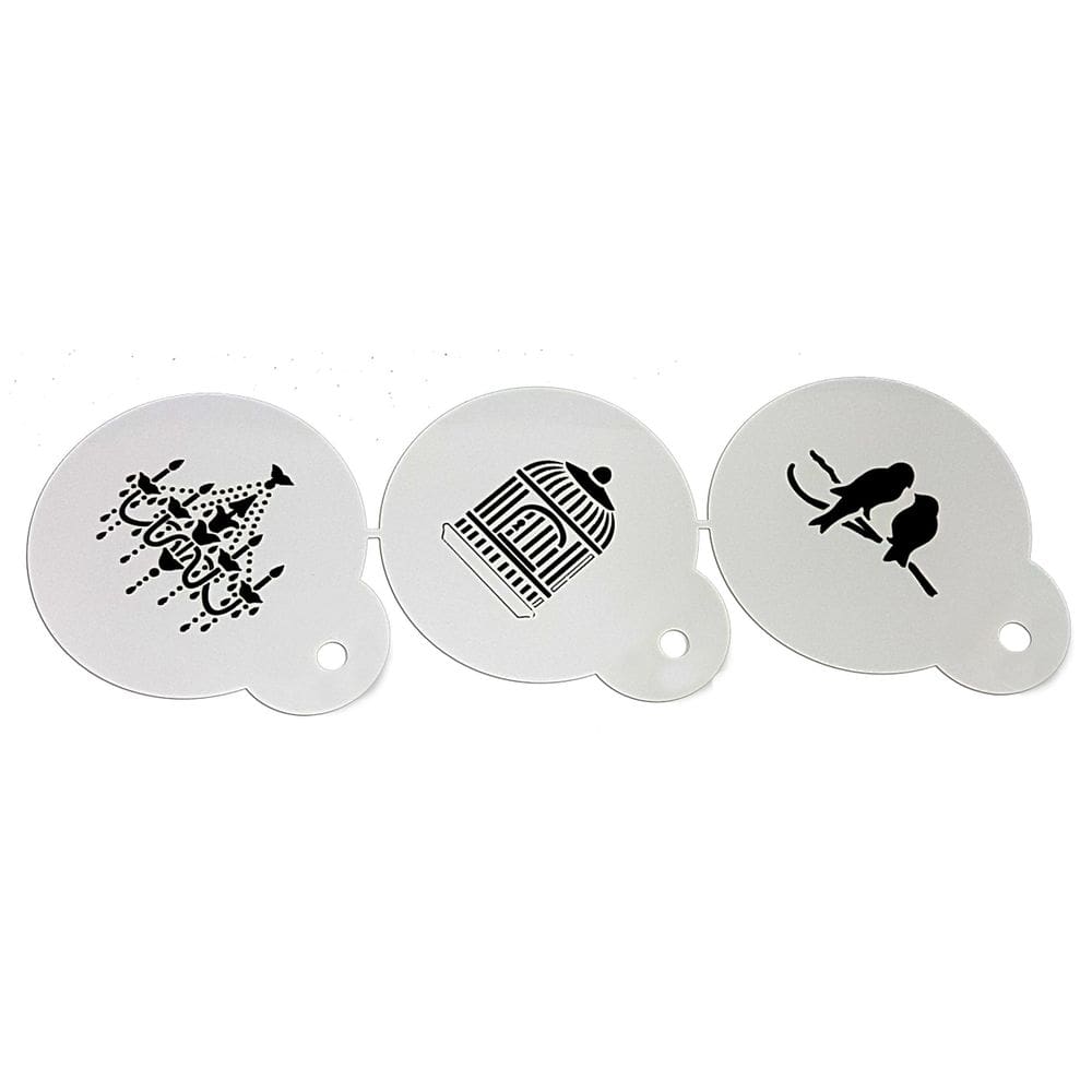 Stencil Para Cupcake  - Gmezn405