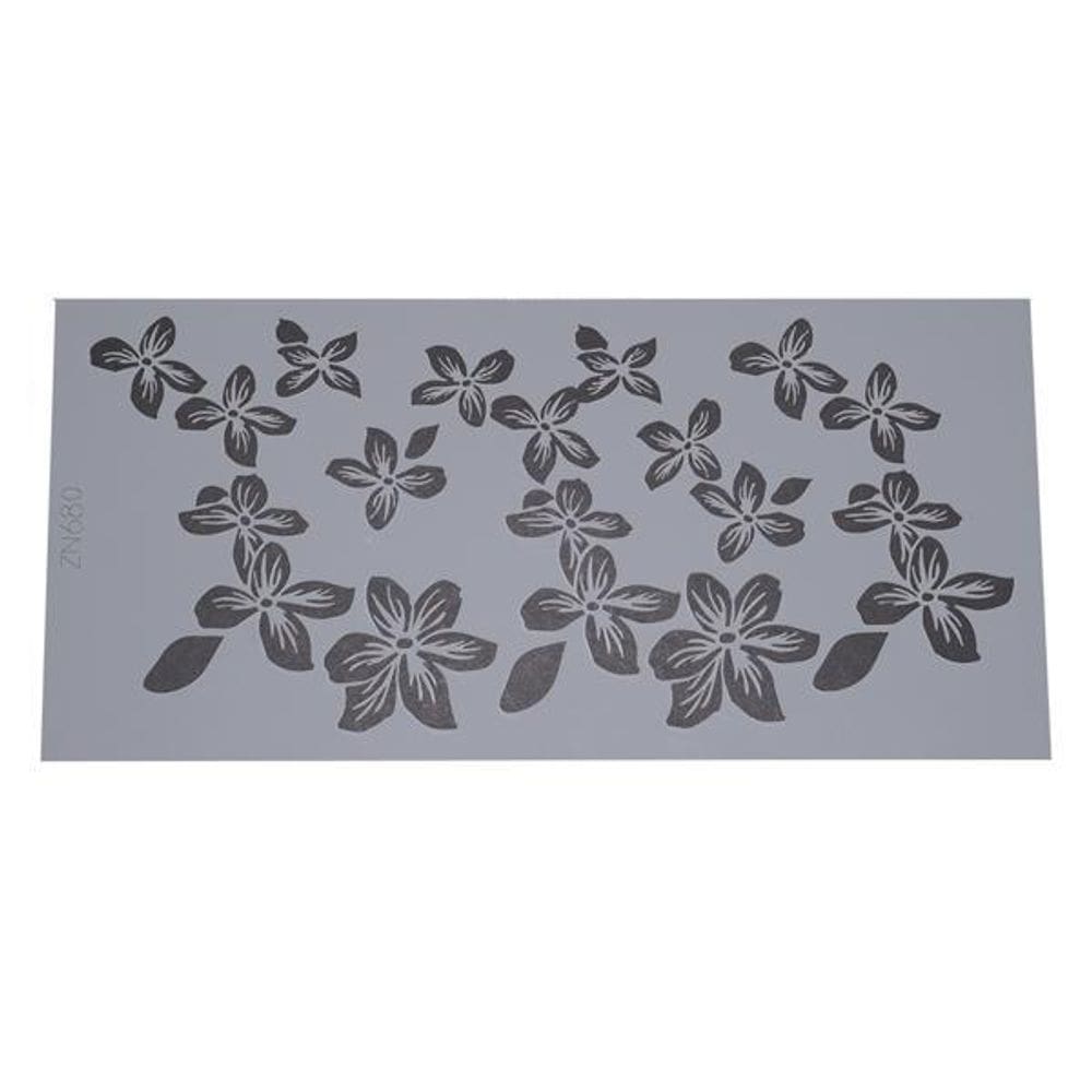 Stencil De Flores - Gmezn942