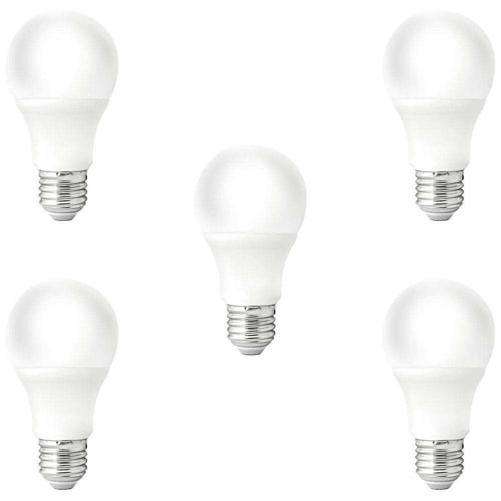 Kit 5 Lâmpada Led 9w Bulbo E27 6500k bivolt