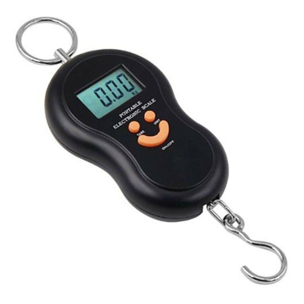 Balança Digital 50Kg De Mão Pescador Mala Bagagem
