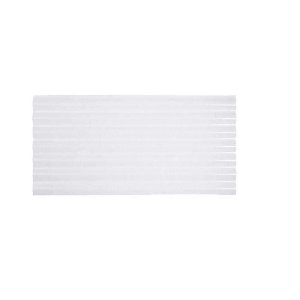 Kit 20 Telhas Translucida em Pvc 2,13 X 1,10 Oa Branco