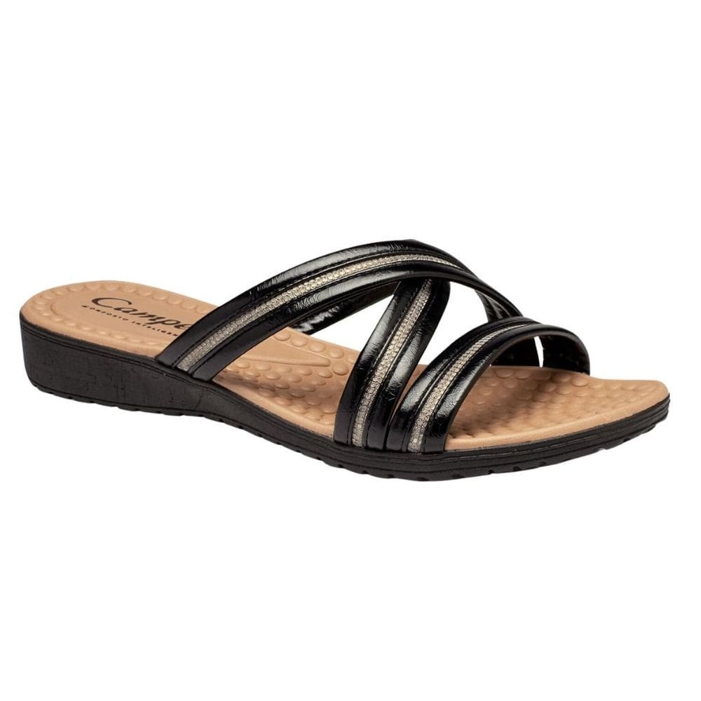 Sandália Campesi CP501 Feminino Preto