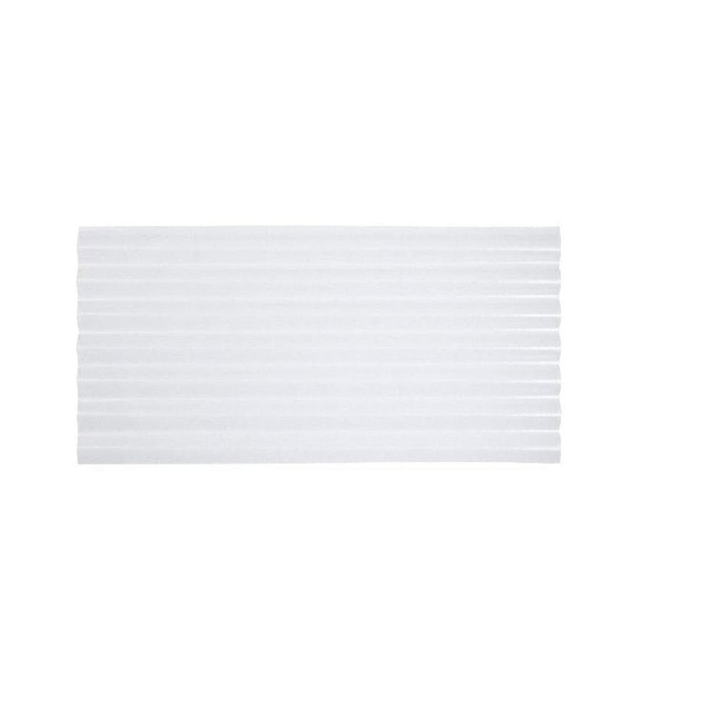 Kit 15 Telhas Translucida em Pvc 1,53 X 1,10 Oa Branco