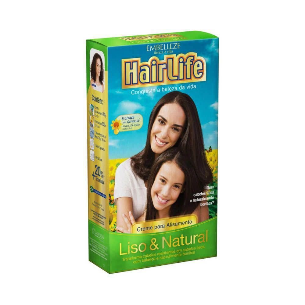 Hairlife Liso E Natural Creme Alisante