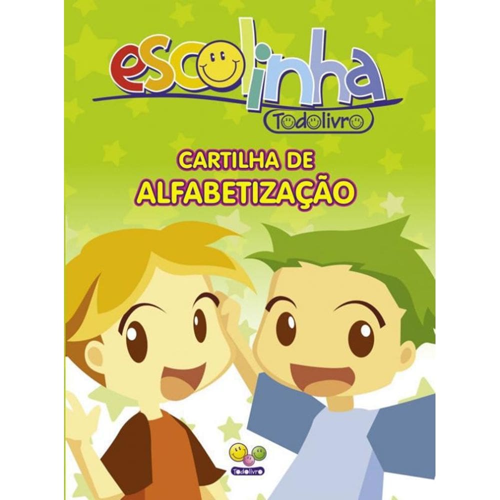 Livro Cartilha De Alfabetizacao
