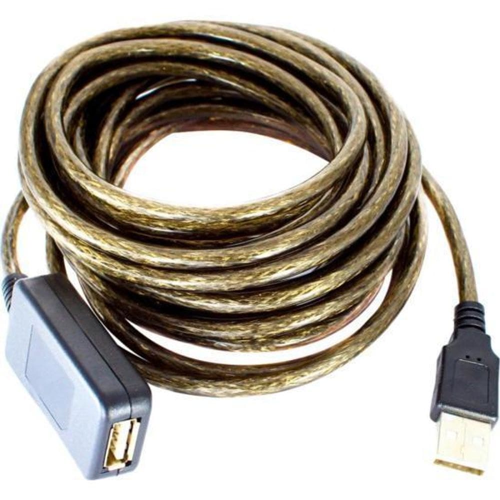 Cabo Extensor Usb 2.0 Macho X Fêmea Com Filtro 10M Storm