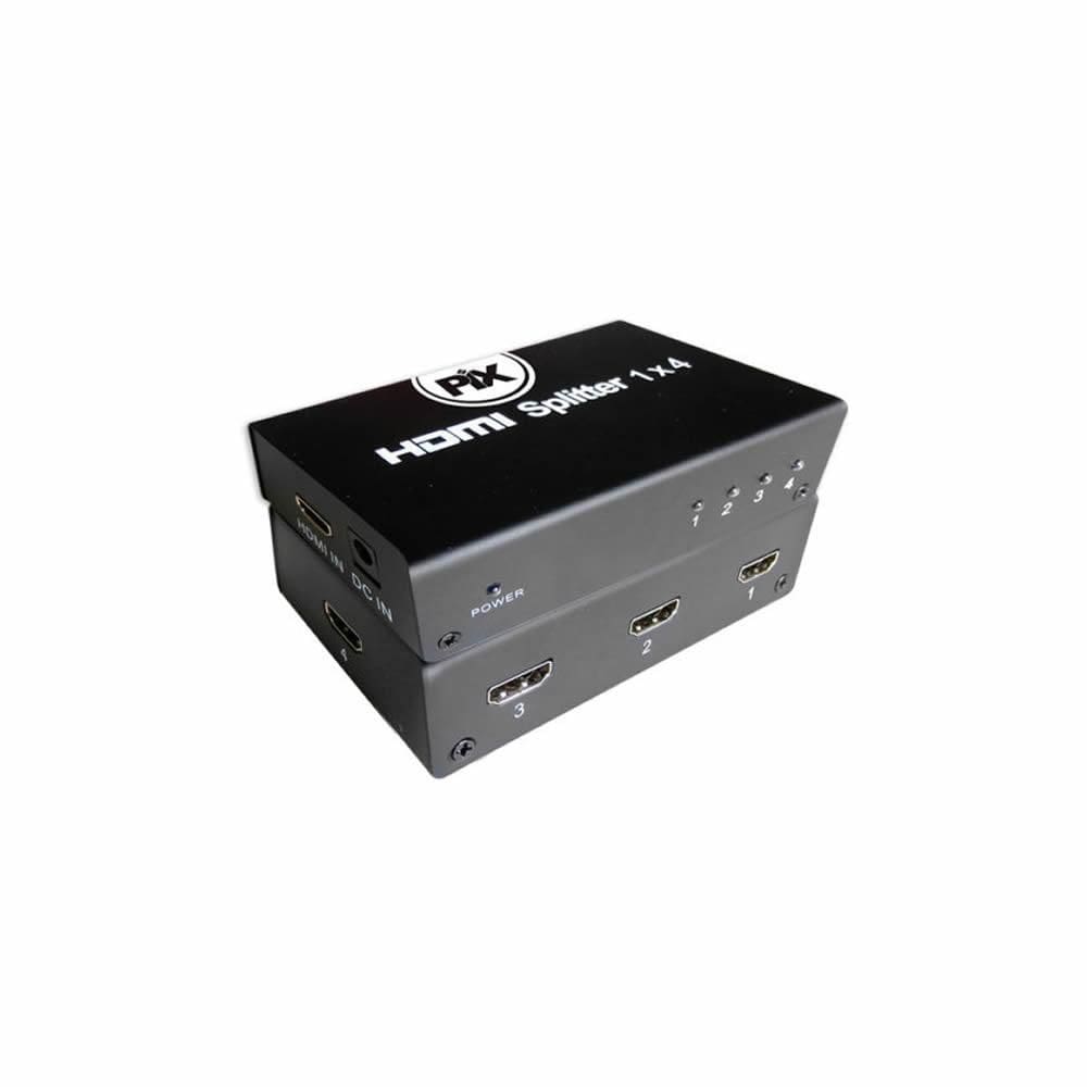 Duplicador Hdmi 1 Entrada 4 Saída Pix 075-0812 225Mhz