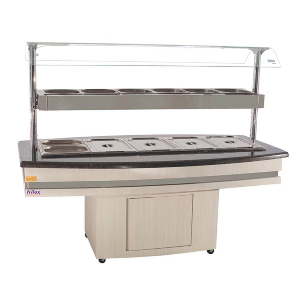 Buffet Quente E Frio 12gns Rf131 Frilux Buffet Quente E Frio 220v