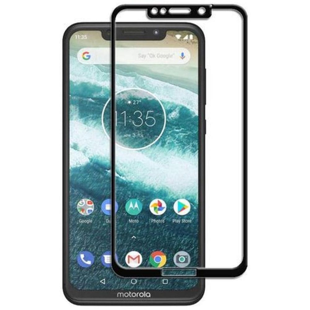 Película De Vidro 3D 5D Motorola Moto One - Preta