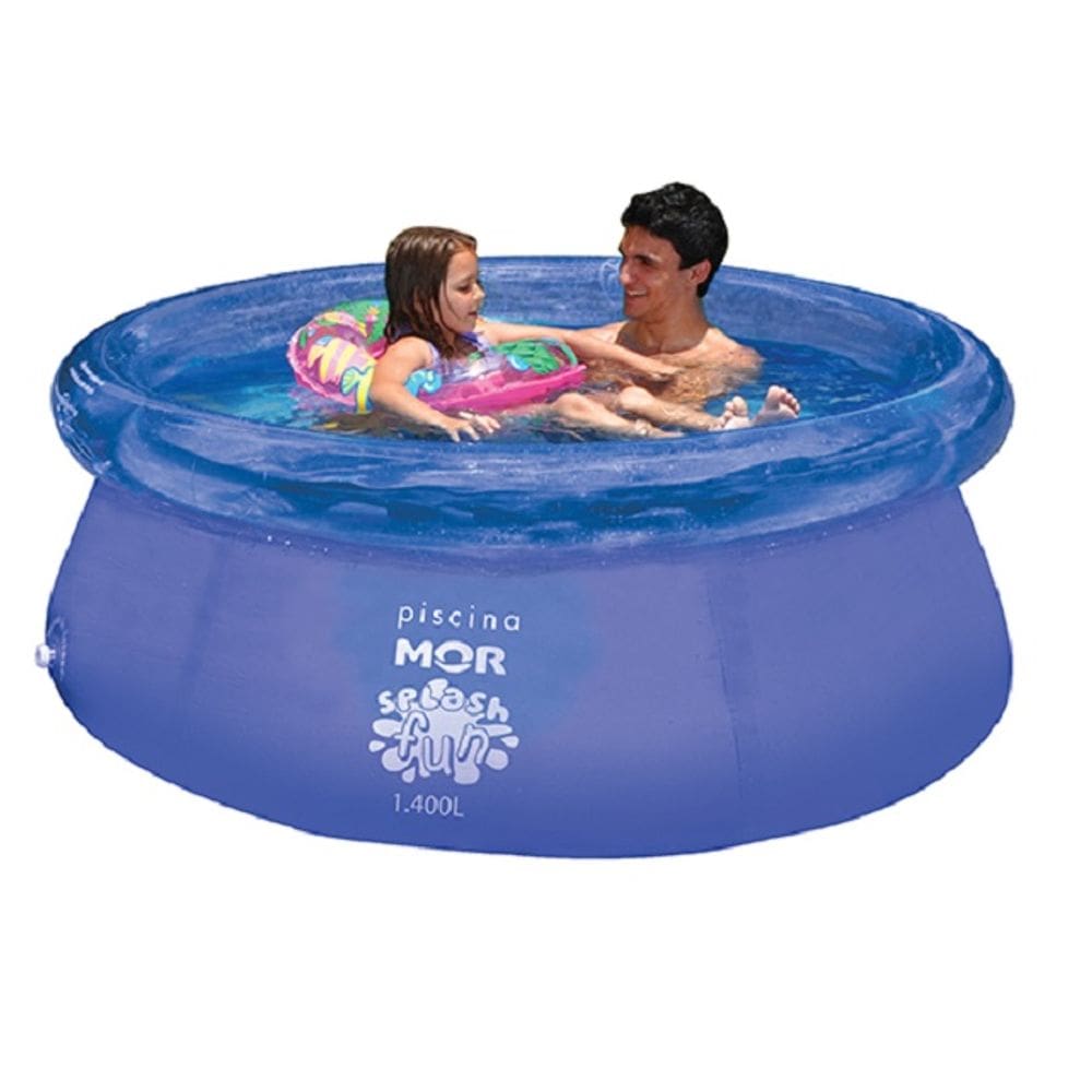 Piscina Infantil Redonda Mor Splash Fun 1.400 Litros - Azul