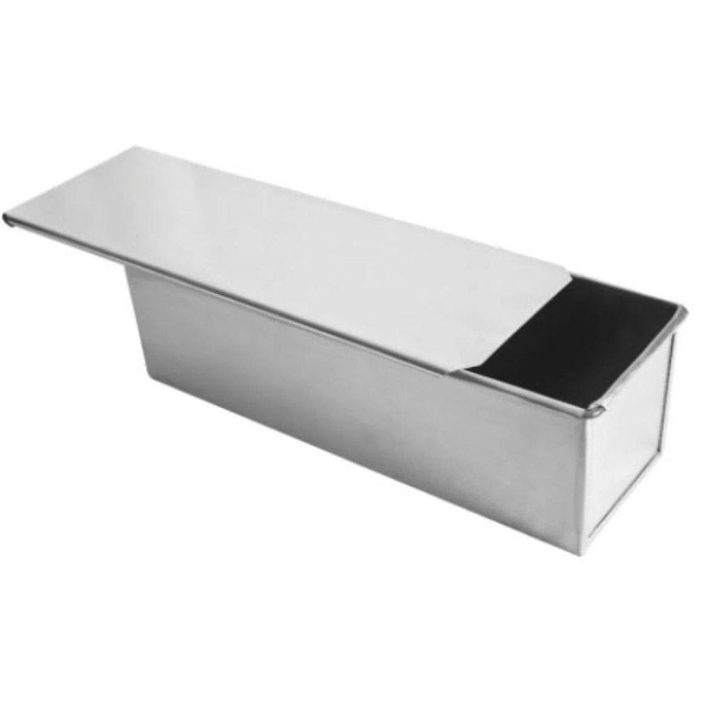 Forma Pão De Forma Com Tampa 30X10X10 Em Alumínio