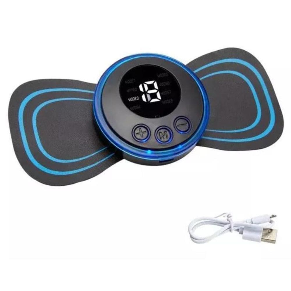 Massageador Eletrico Portátil Recarregável Bivolt 110/220V