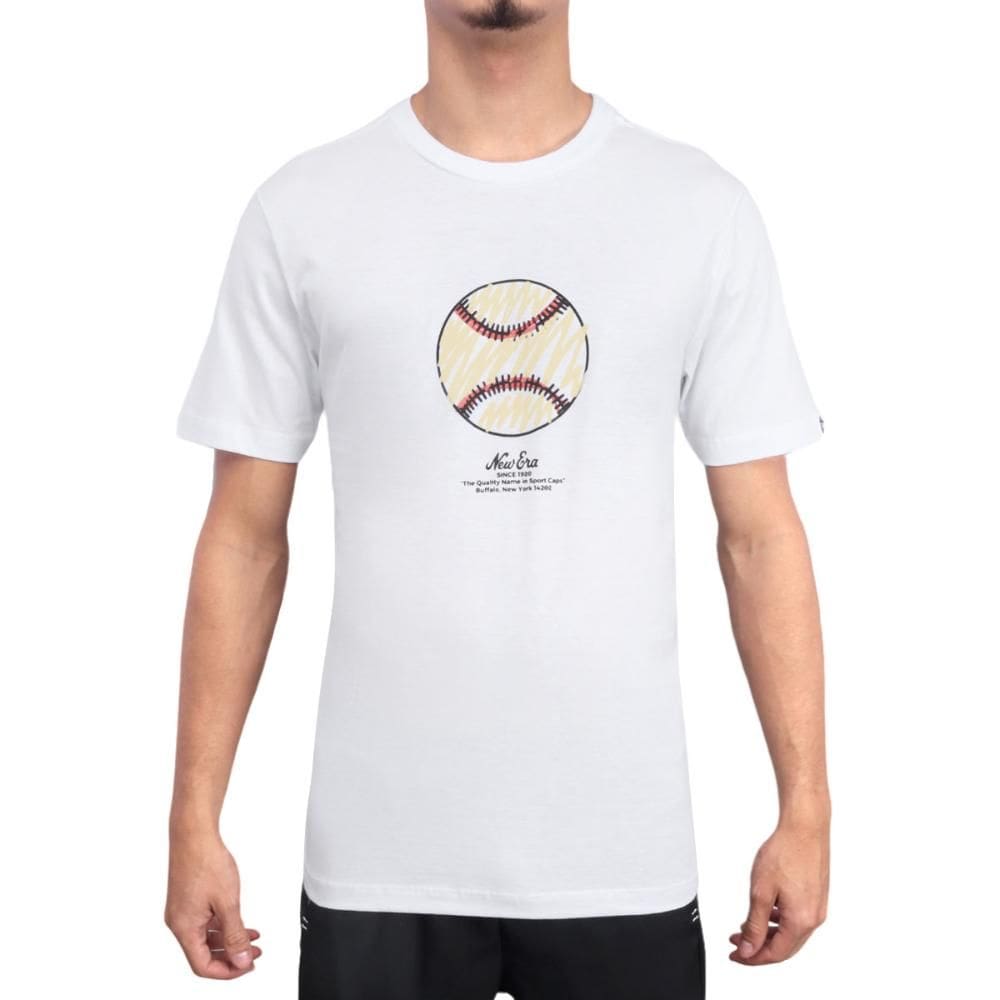 Camiseta New Era Core Branded Branca