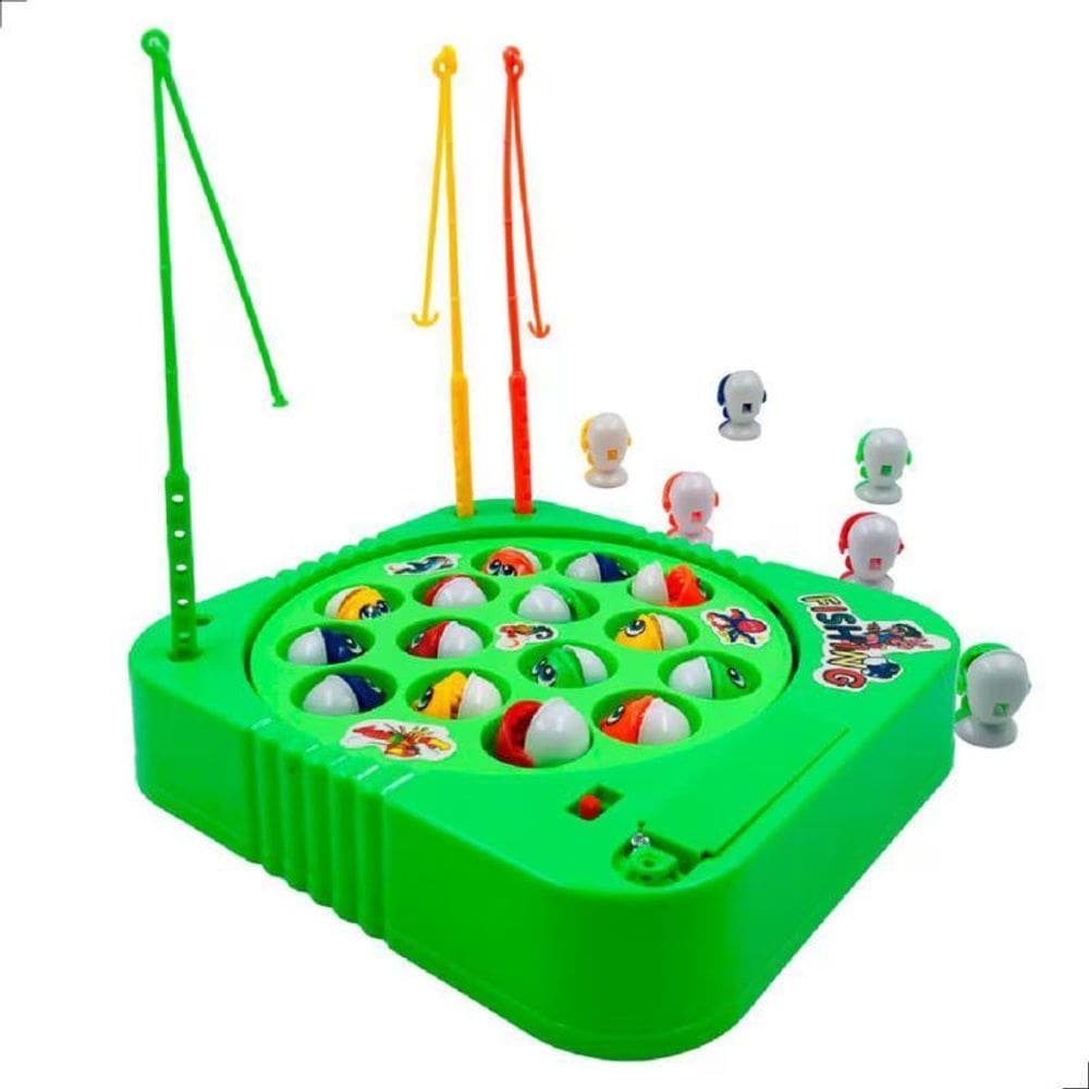 Pega Peixe Jogo Pescaria Infantil Recreativo 15 Peixes