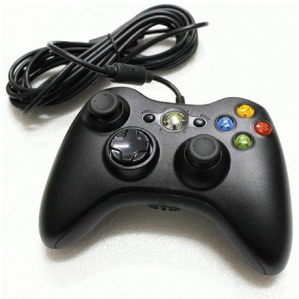 Controle Para Xbox 360 Com Fio Joystick Hbh