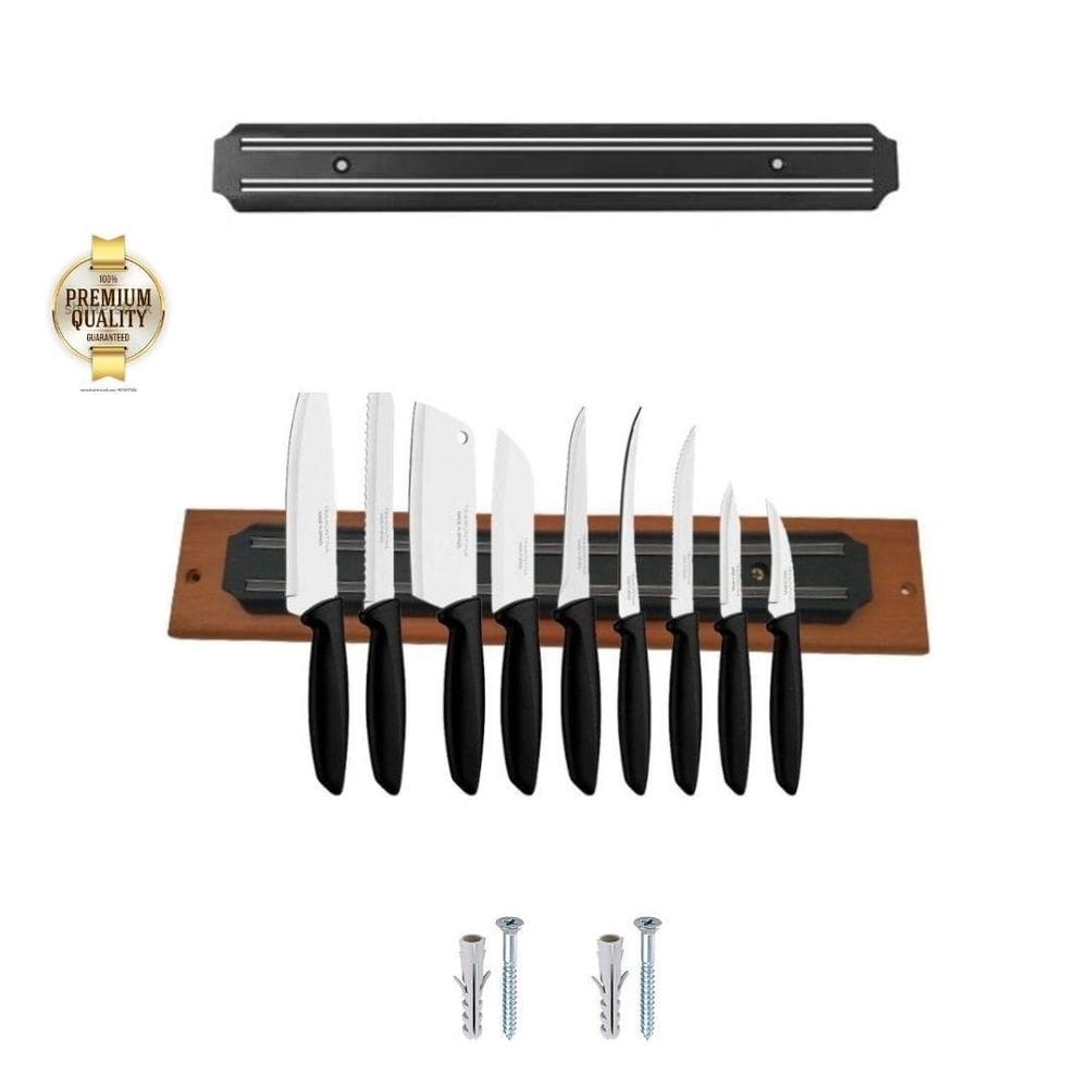 Barra Magnética Imã Suporte Facas Ferramentas Cozinha 50 Cm