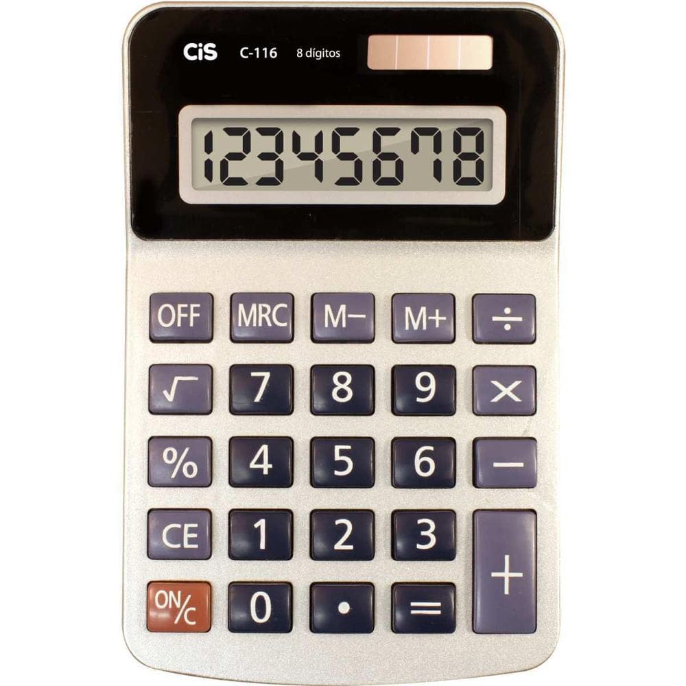 Calculadora De Mesa 8 Dígitos Modelo Calck C-116