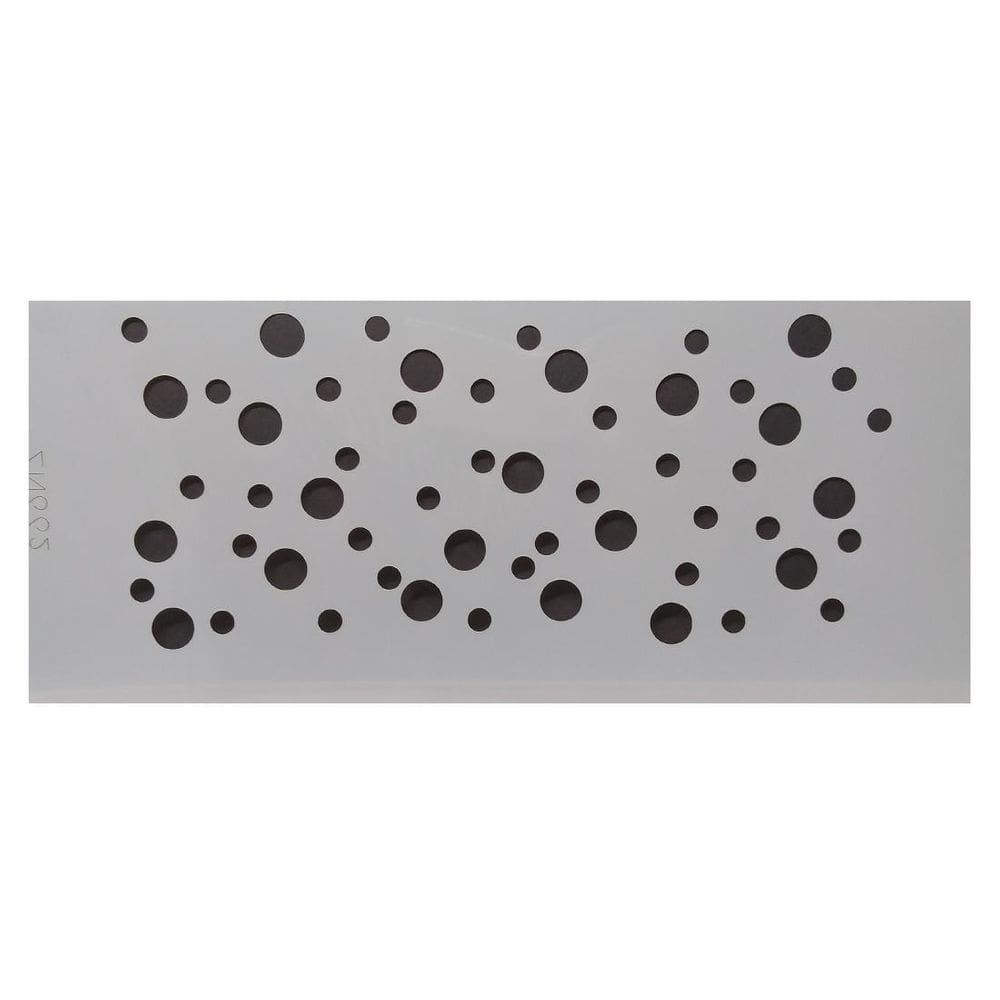 Stencil De Círculos - Gmezn946