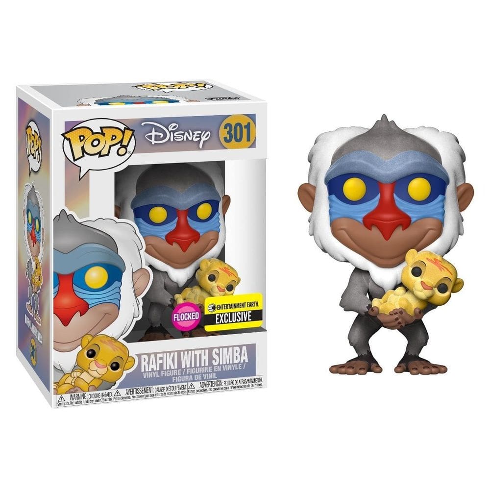 Pop Funko Rafiki with Simba