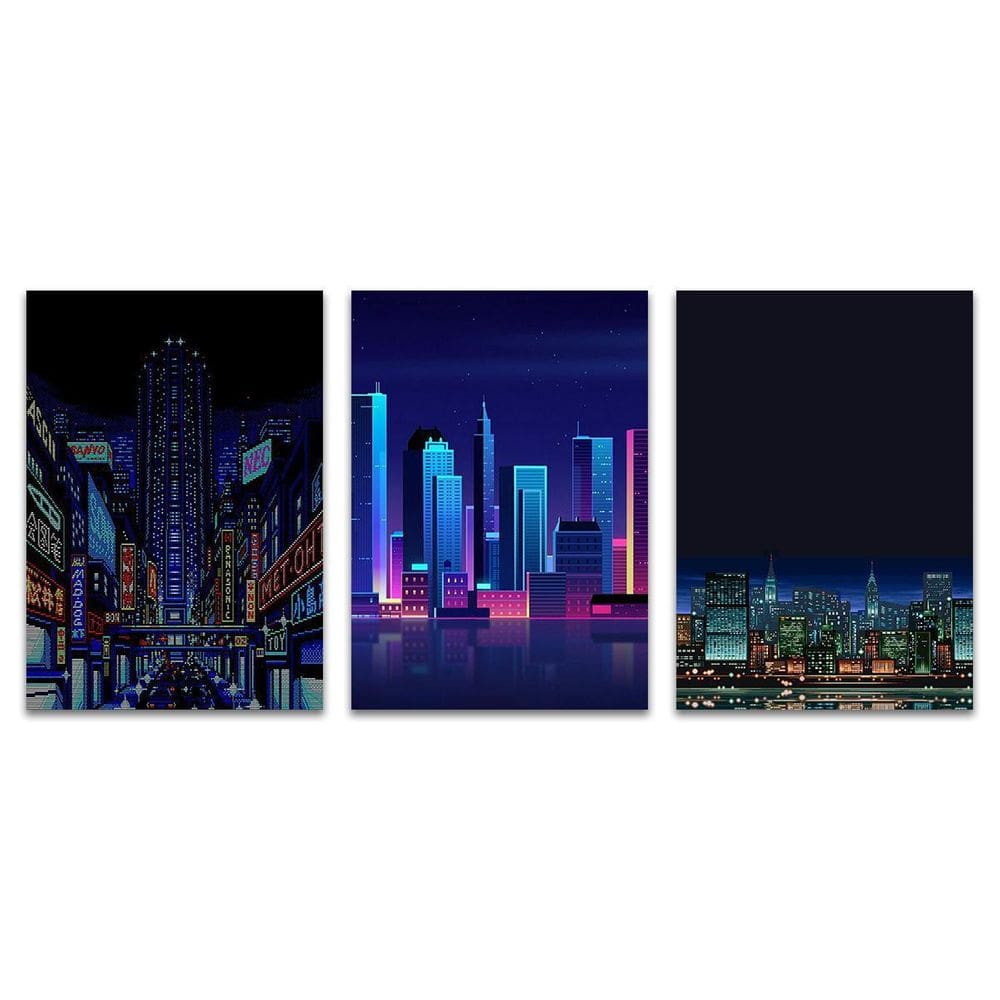 Placas Decorativas Para Casa Cidades Arte Mdf