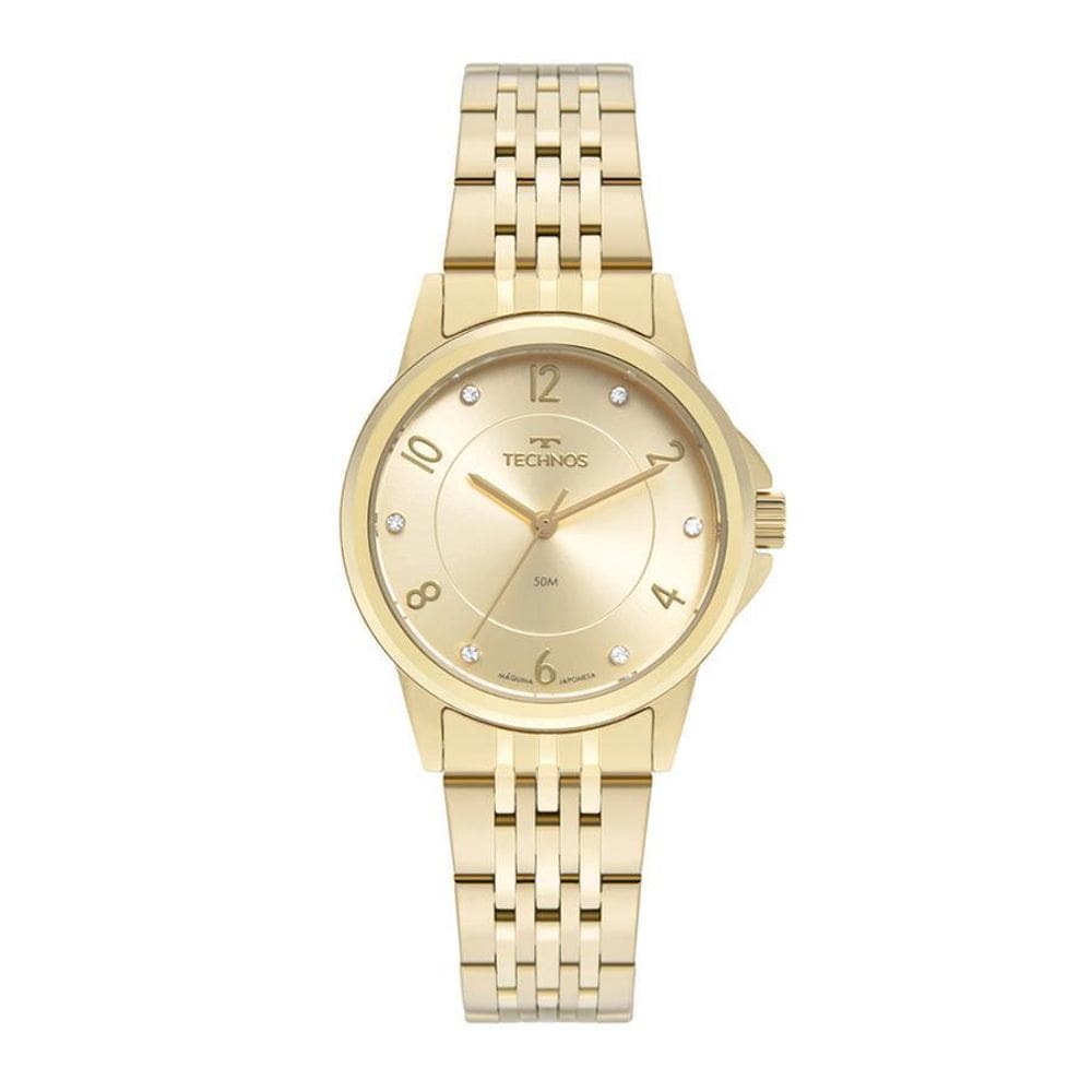 Relógio Technos Feminino 2035Mxc/1X Elegance Dourado