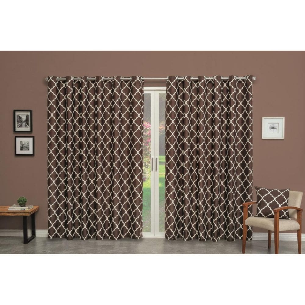 Cortina Semi Blackout Argos 3,00M Para Sala Quarto Marrom