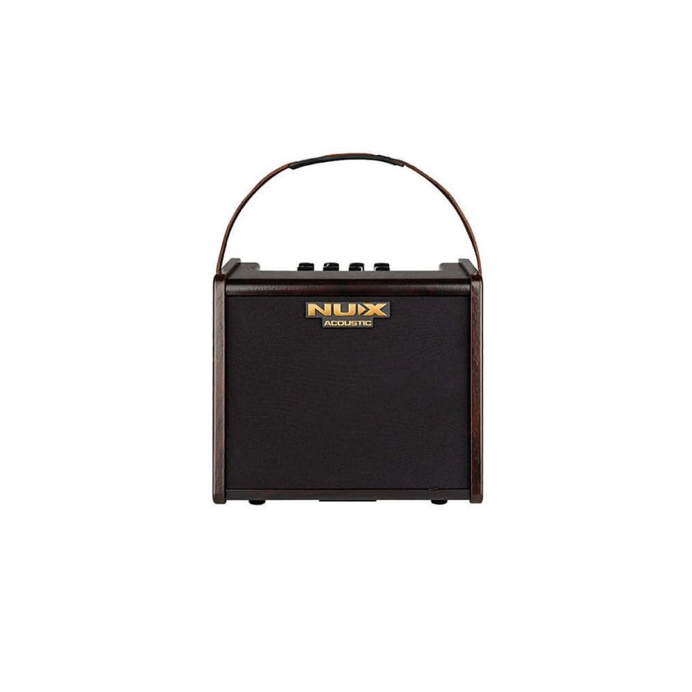 Amplificador Acústico P/Violão C/Bateria Portátil Ac-25 Nux