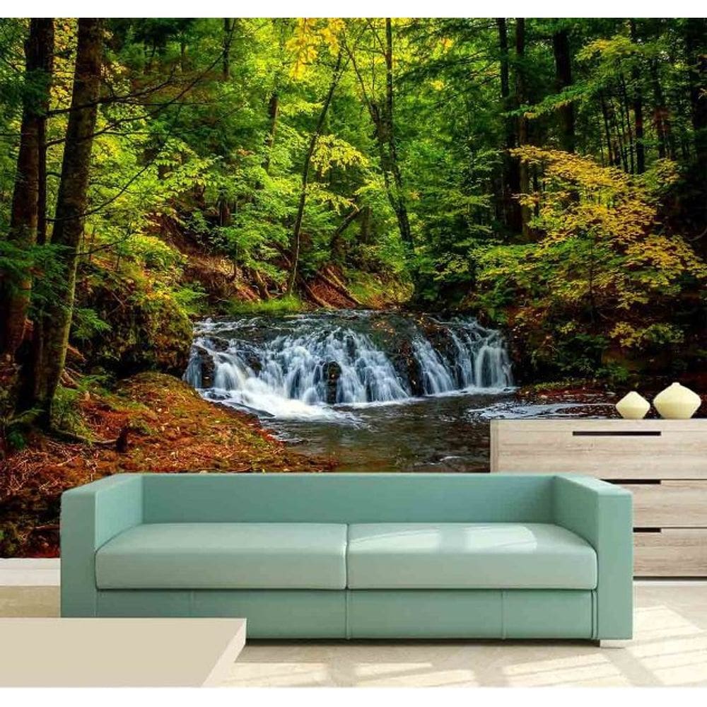 Papel de Parede Painel Fotográfico Cachoeira 1M² na 033