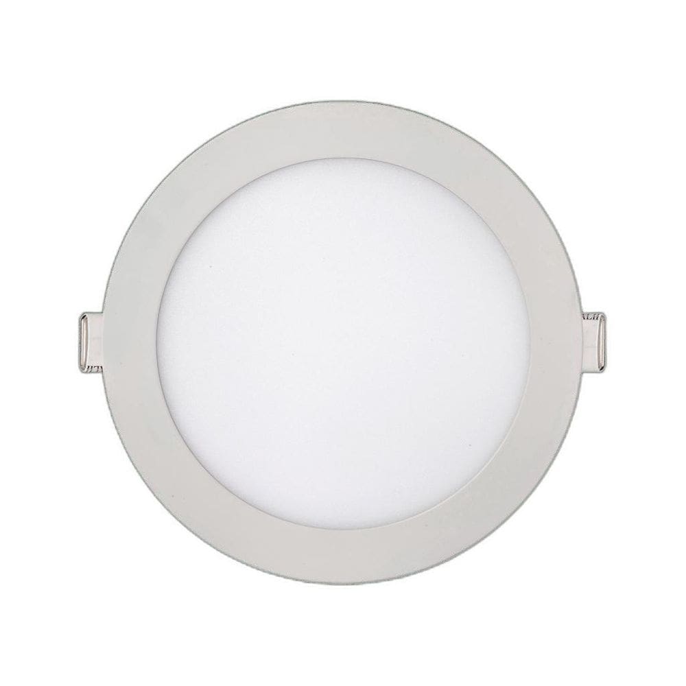 Painel Led Kian Redondo Embutir Branco 24W Bivolt 6000K - Lu