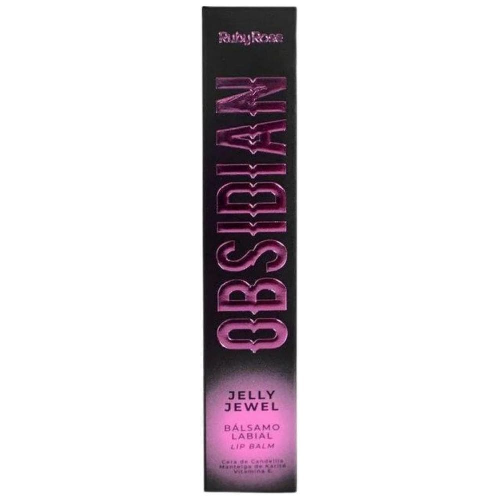 Lip Balm Ruby Rose Obsidian Jelly Jewel Jasper 10Ml