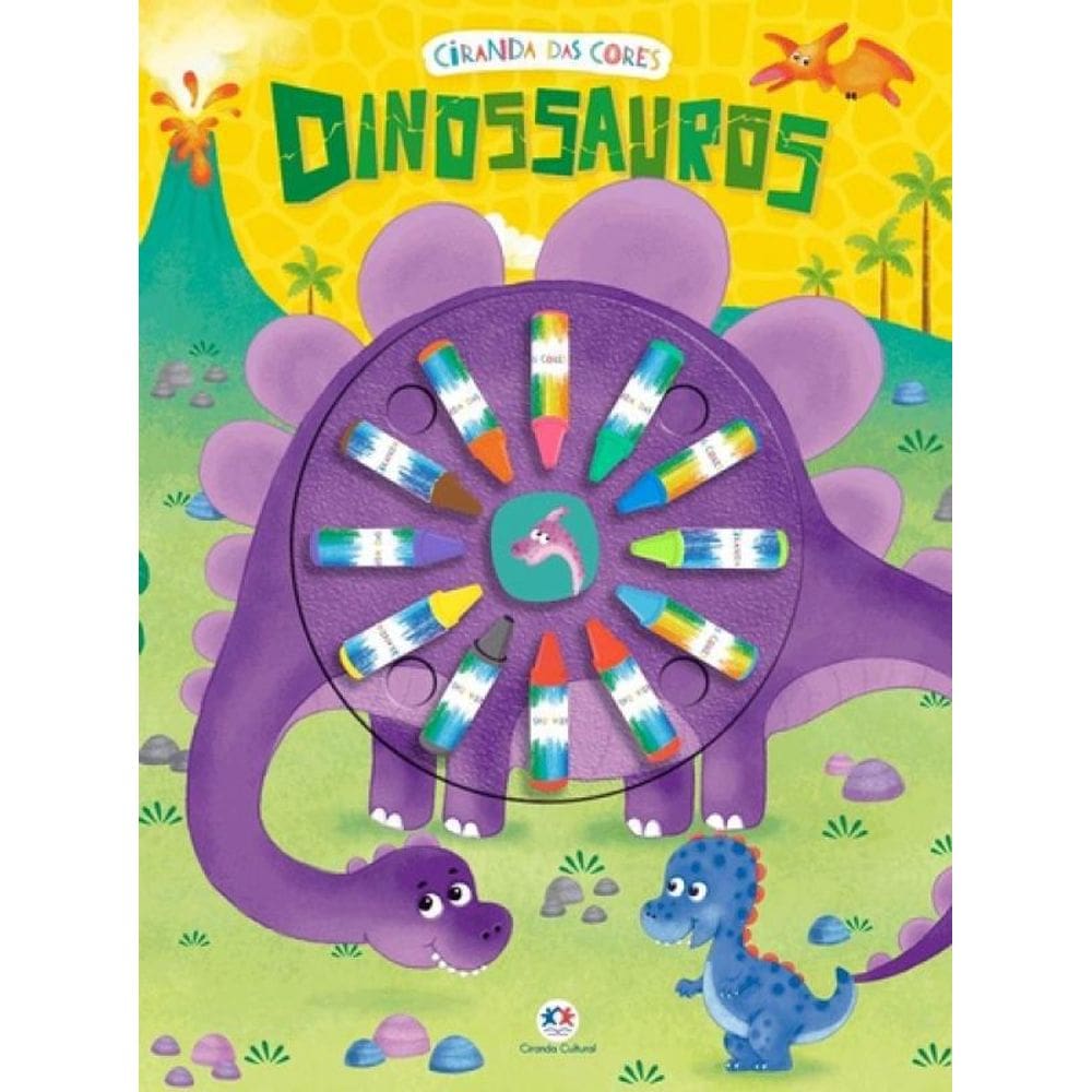 Livro Ciranda Das Cores - Dinossauros