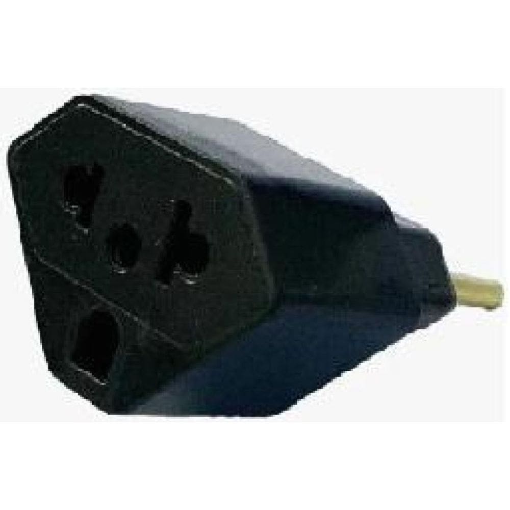Kit 3 Adaptador Tomada Triangular, Tê , Pino - 20 Amperes