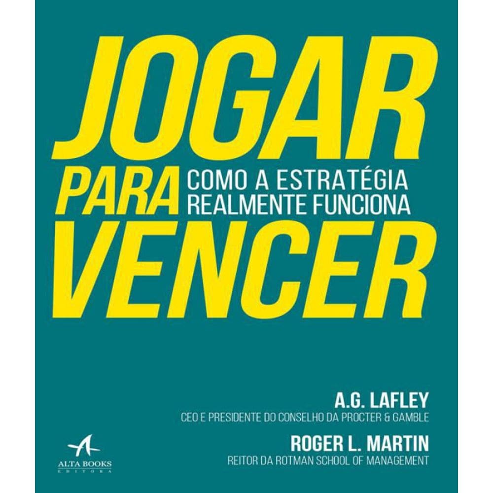 Livro Jogar Para Vencer- Como A Estrategia Realmente