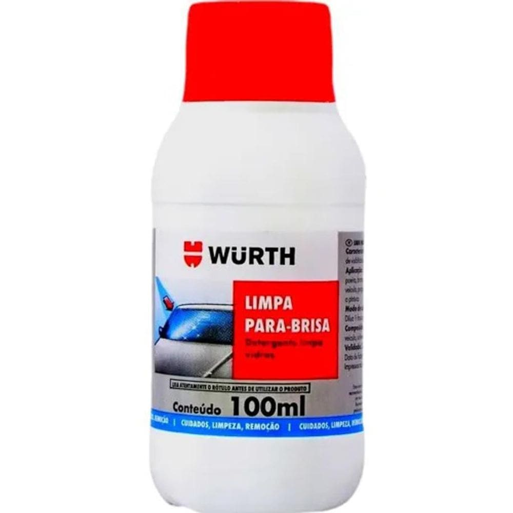 Limpa Para-Brisa 100Ml Wurth