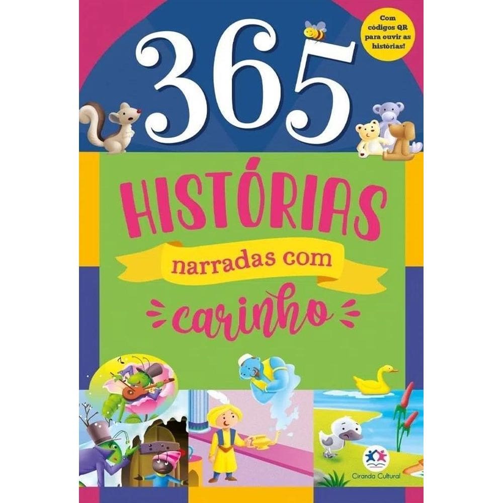 Livro: 365 Histórias - Narradas Com Carinho