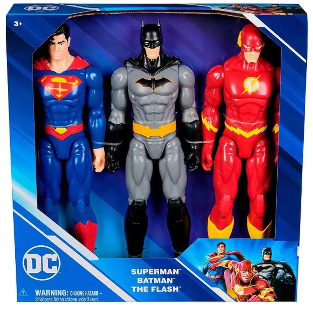 PACK DE BATALHA 3 FIGURAS 12”,