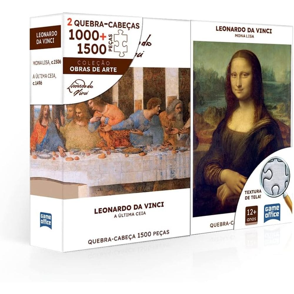Qc Leonardo Da Vinci - Monalisa E A Ultima Ceia